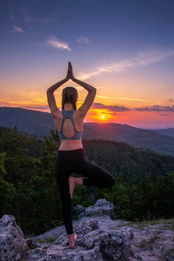 Yoga at Sunset