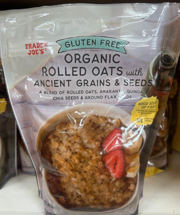 GF Rolled Oats from Trader Joe's GF products at Trader Joes